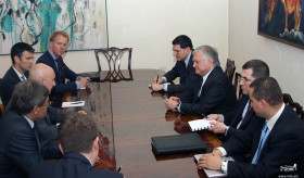 Armenia’s Foreign Minister received the political directors of Foreign Ministries of Poland and Sweden