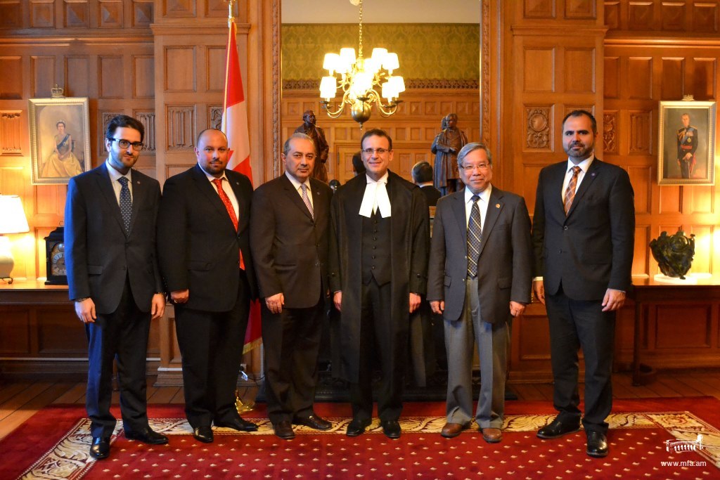 The Senate of Canada reaffirmed recognition of the Armenian Genocide