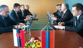 Meeting of the Foreign Ministers of Armenia and Slovakia