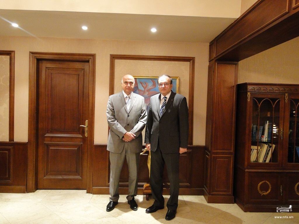 Ambassador Melkonian met Minister of Tourism of Egypt