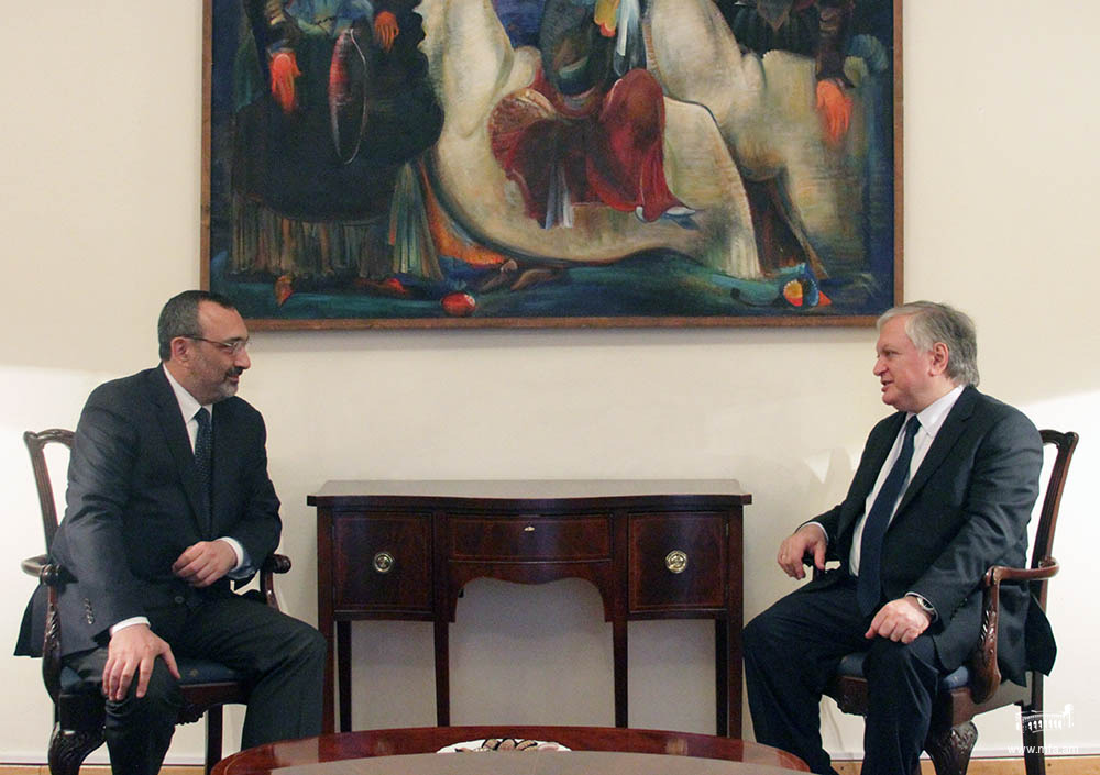 The meeting between Foreign Ministers of Armenia and Nagorno-Karabakh