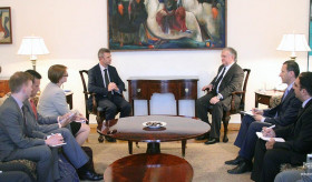 Edward Nalbandian received the Director International Security Policy of Defence Ministry of the UK