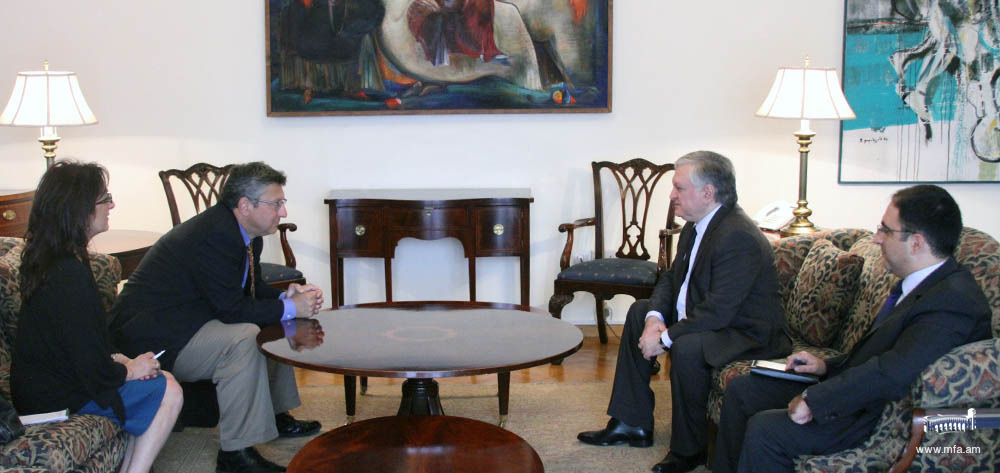 Foreign Minister received the Delegation of Armenian Assembly of America