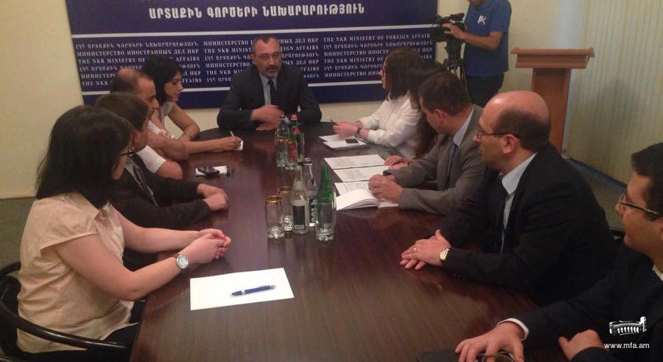Политические консультации между министерствами иностранных дел Армении и Арцаха