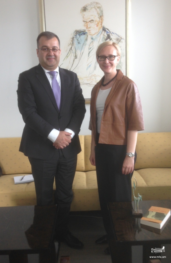 Ambassador Apitonian’s meeting with Speaker of the Finnish Parliament