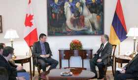  Встреча министра иностранных дел Армении и министра международного развития и Франкофонии Канады