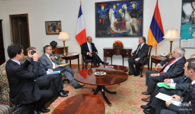 Встреча министра иностранных дел Армении и государственного секретаря Франции по европейским вопросам