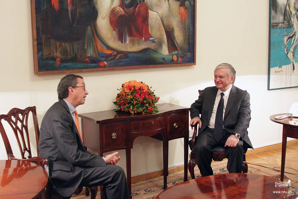 Edward Nalbandian received Special Envoy of Mexico
