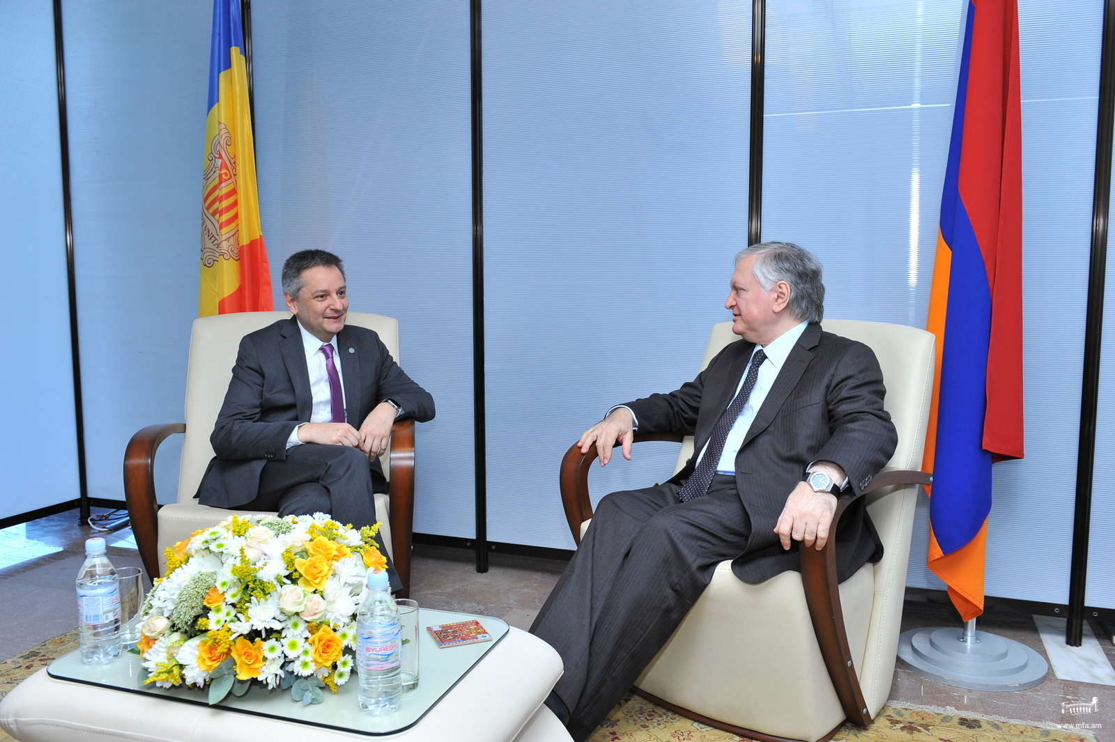 Meeting of Foreign Ministers of Armenia and Andorra