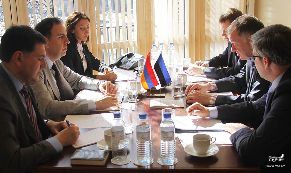 Political consultations between Ministries of Foreign Affairs of Armenia and Estonia