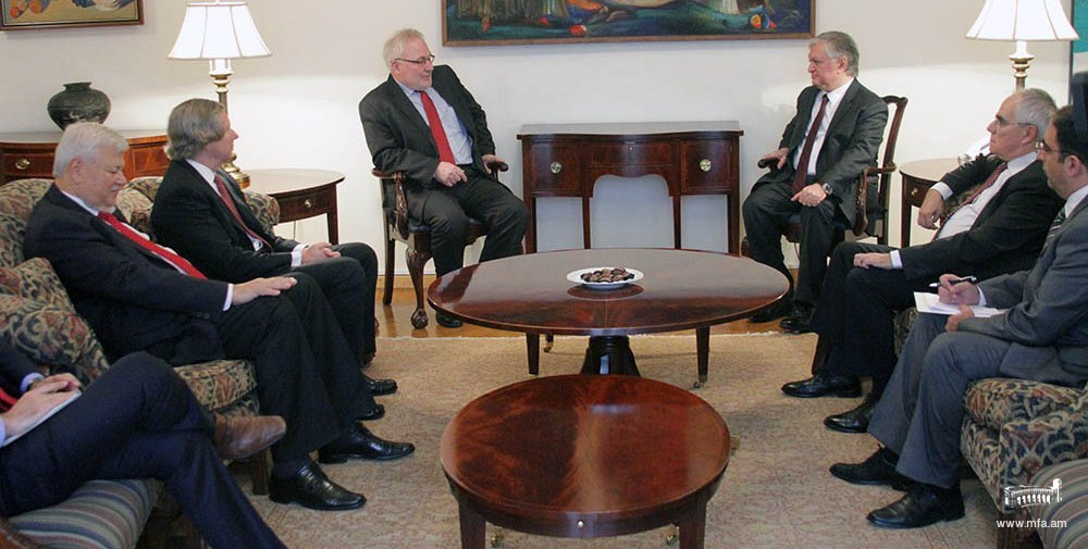 Armenian Foreign Minister received OSCE Minsk group Co-Chairs