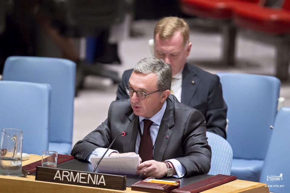Ambassador Mnatsakanyan delivered statement at the UN Security Council Open Debate