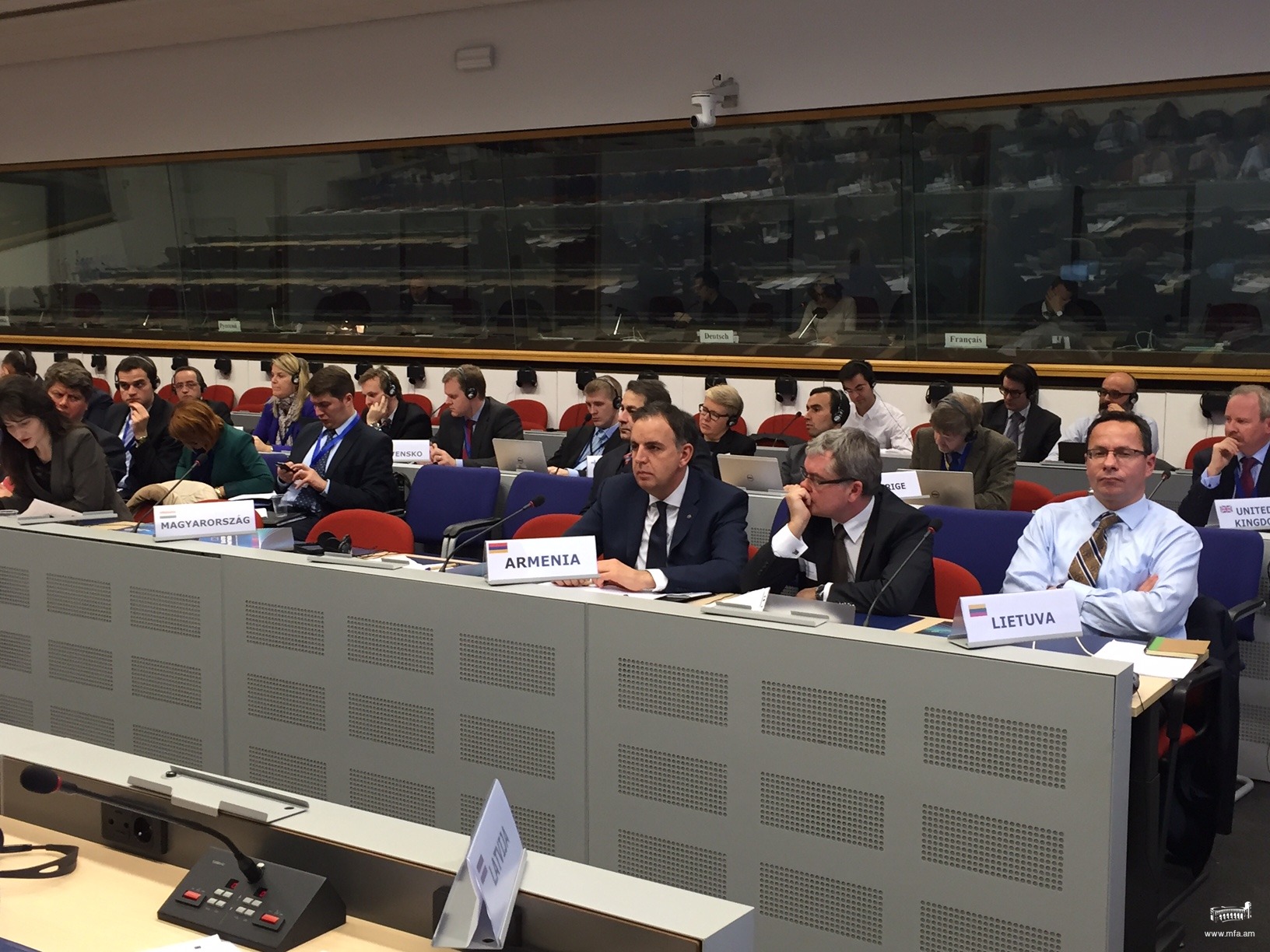 Deputy Minister Nazarian participated in the meeting of Senior Officials of Eastern Partnership states in Brussels
