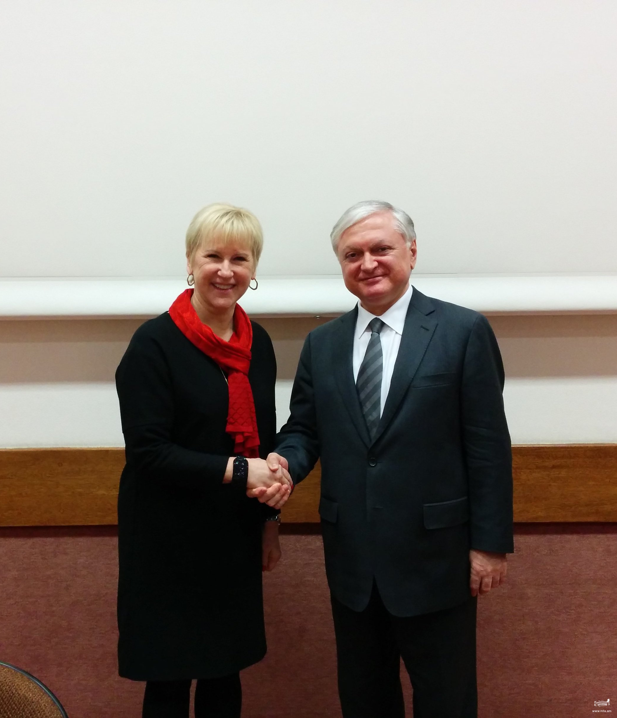 Meeting of Foreign Ministers of Armenia and Sweden