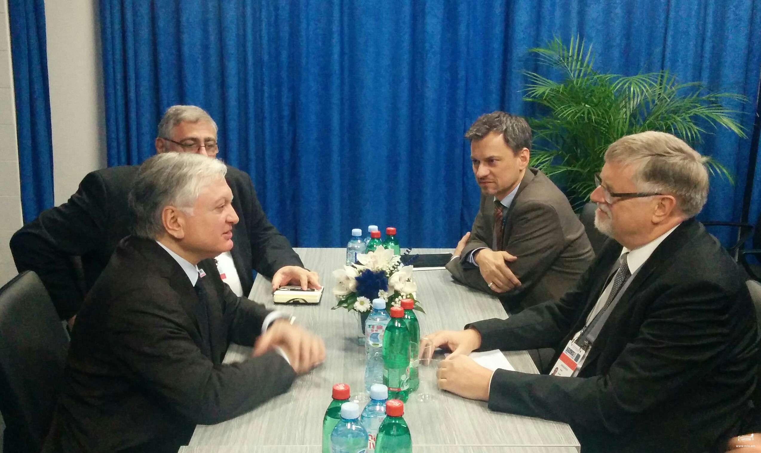 Foreign Minister of Armenia met the EU special representative in the South Caucasus