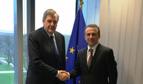 ԵՄ-ում ՀՀ առաքելության ղեկավարի հանդիպումը Եվրոպական արտաքին գործողությունների ծառայության Գլխավոր քարտուղարի հետ