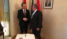 Ambassador of Armenia Tatoul Markarian had a meeting with the President of the Chamber of Deputies of Luxembourg Mars Di Bartolomeo