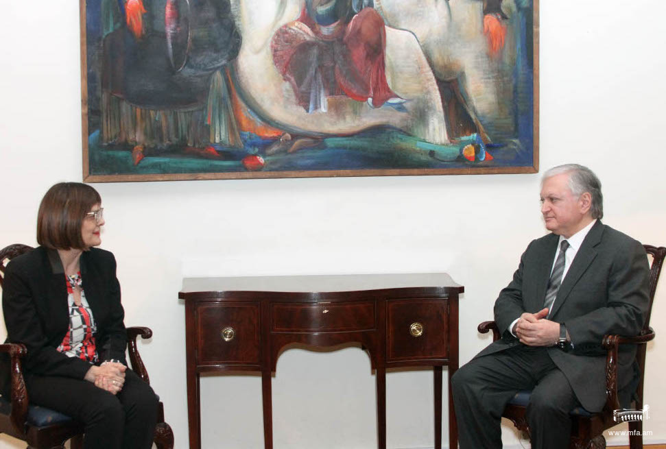 Հայաստանի արտգործնախարարը հանդիպեց Սերբիայի Ազգային ժողովի նախագահին