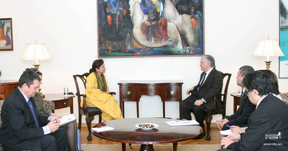 Foreign Minister received UN Under-Secretary-General for Economic Development of Asia and Pacific