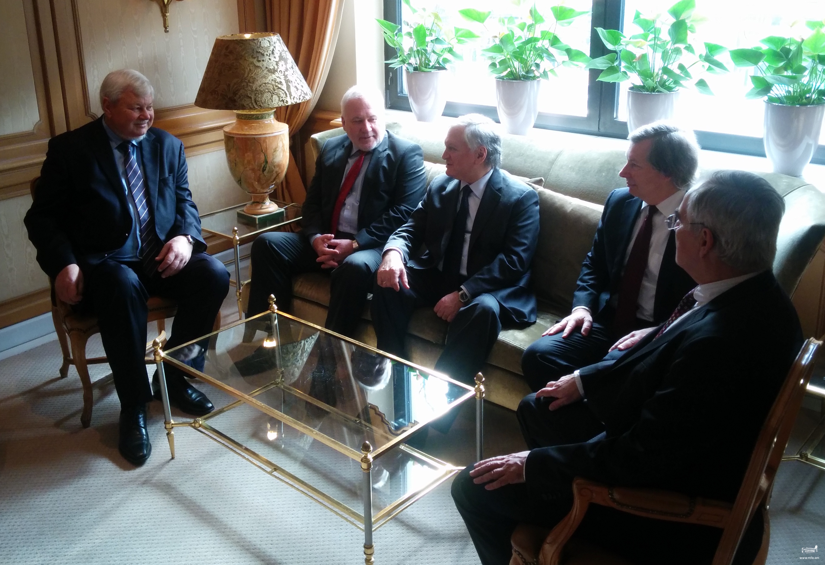 Foreign Minister meets with the OSCE Minsk Group Co-Chairs