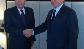 Министр иностранных дел Армении Эдвард Налбандян встретился с министром иностранных дел Бразилии Мауро Виейра