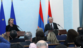 Слово министра иностранных дел Эдварда Налбандяна в ходе совместной пресс-конференции с Высоким представтелем ЕС Федерикой Могерини