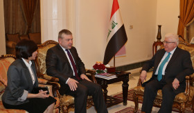 Դեսպան Գրիգորյանի հանդիպումը Իրաքի նախագահ Ֆուադ Մասումի հետ