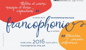 Lancement de la Saison de la Francophonie 2016 en Arménie