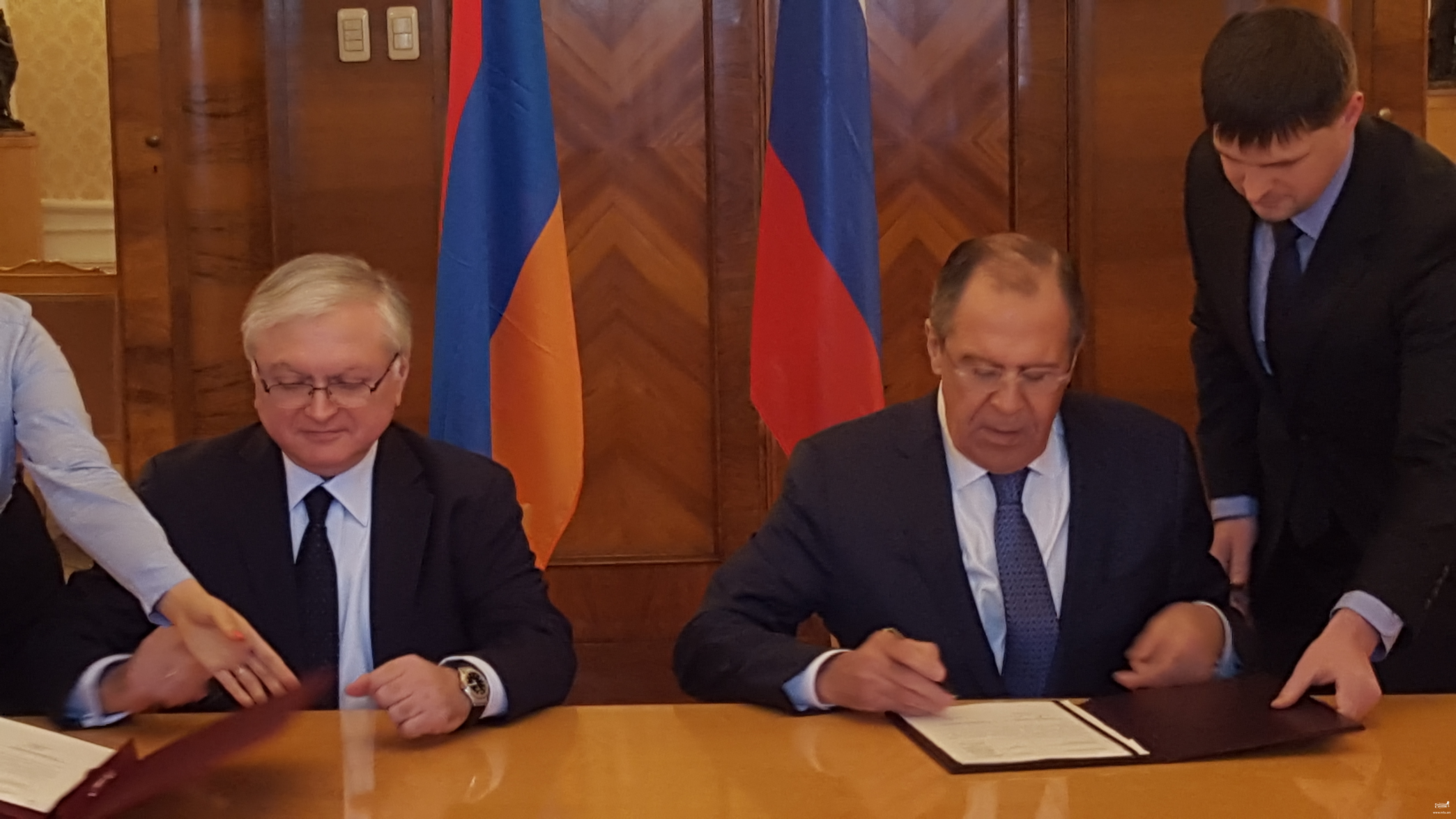 Meeting of the Foreign Ministers of Armenia and Russia