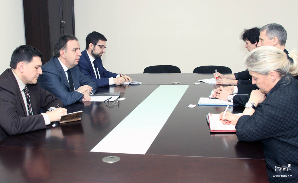 Deputy Foreign Minister received delegation of Latvia’s MFA