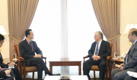 Foreign Minister Nalbandian received Minister of Trade and Industry of Singapore 