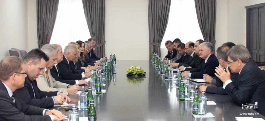 Foreign Minister of Armenia received Ambassadors of the EU member-states
