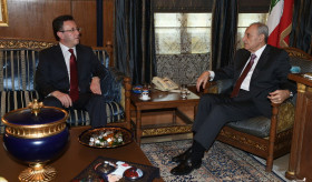 Դեսպան Մկրտչյանի հանդիպումը Լիբանանի խորհրդարանի նախագահի հետ 
