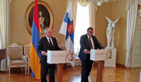 Joint press conference of the Foreign Ministers of Armenia and Finland