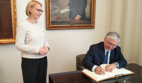 Foreign Minister of Armenia met the Speaker of the Parliament of Finland
