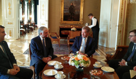President of Finland received the Foreign Minister of Armenia