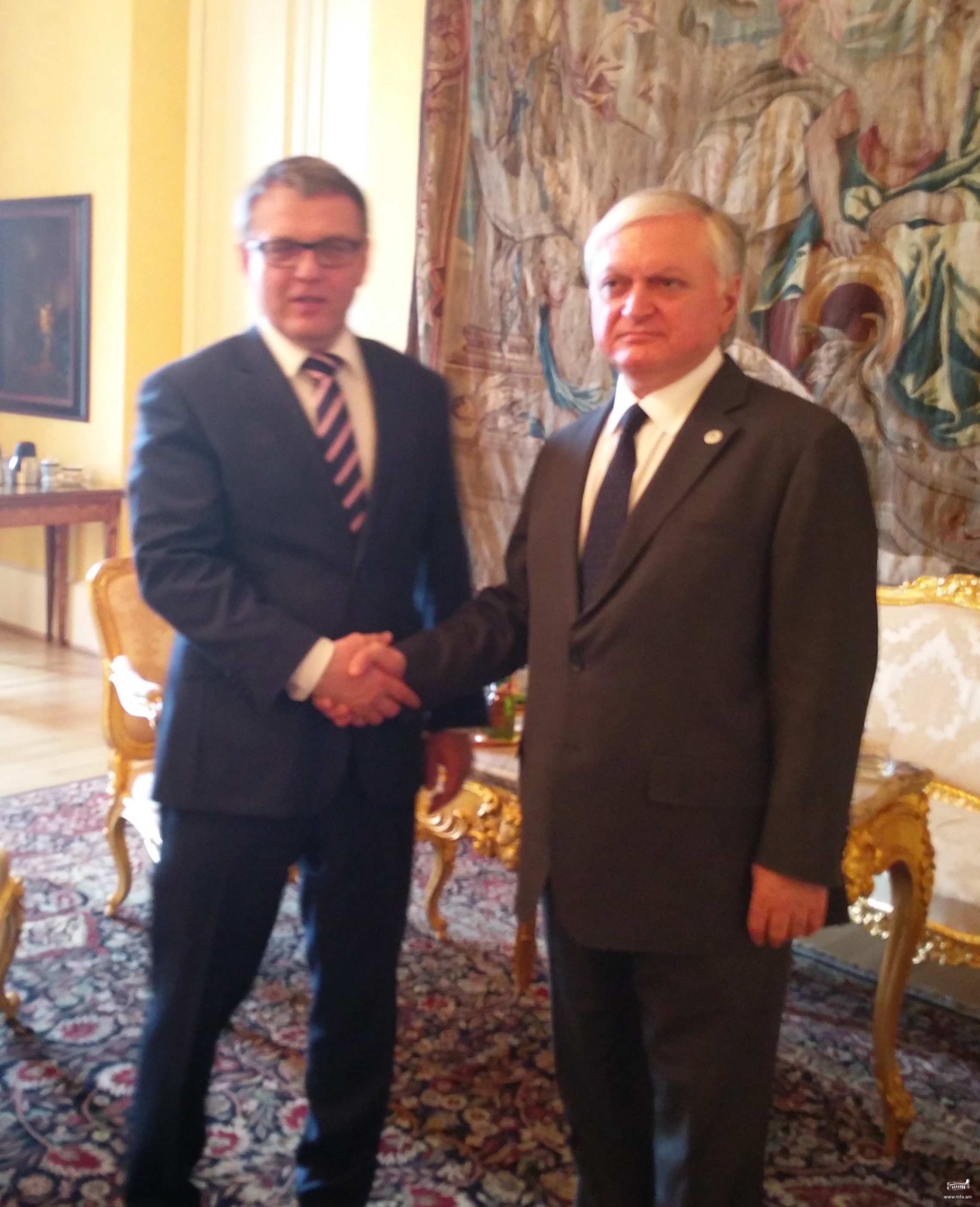 Встреча министров иностранных дел Армении и Чехии