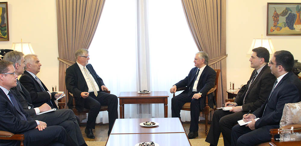 Minister of Foreign Affairs of Armenia received the EU Special Representative