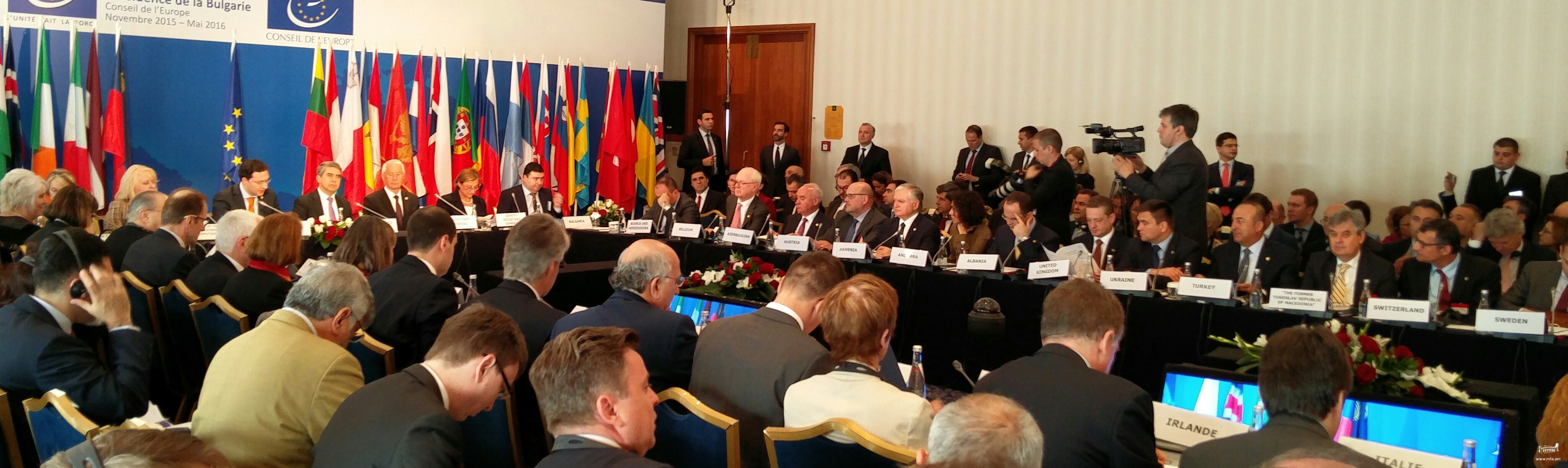 The Foreign Minister participated in the Session of Committee of the Ministers of the Council of Europe