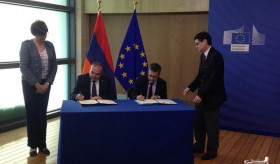 Բրյուսելում ստորագրվեց ԵՄ հետազոտությունների և նորարարության շրջանակային ծրագրին Հայաստանի մասնակցության վերաբերյալ համաձայնագիրը
