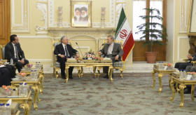 Meeting of the Foreign Minister with the Speaker of the Iranian Majles