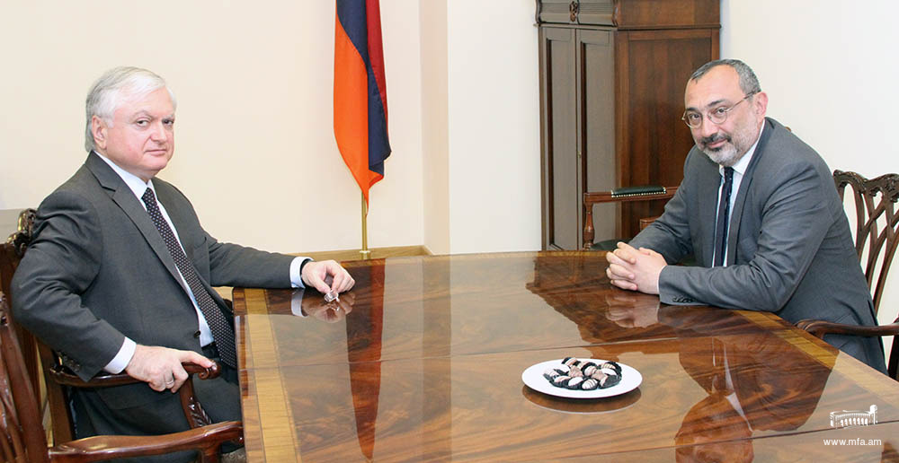 Meeting of Foreign Ministers of Armenia and Nagorno-Karabakh (Artsakh)