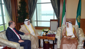 Դեսպան Չարչօղլյանի հրաժեշտի հանդիպումը Քուվեյթի Էմիրի և վարչապետի հետ