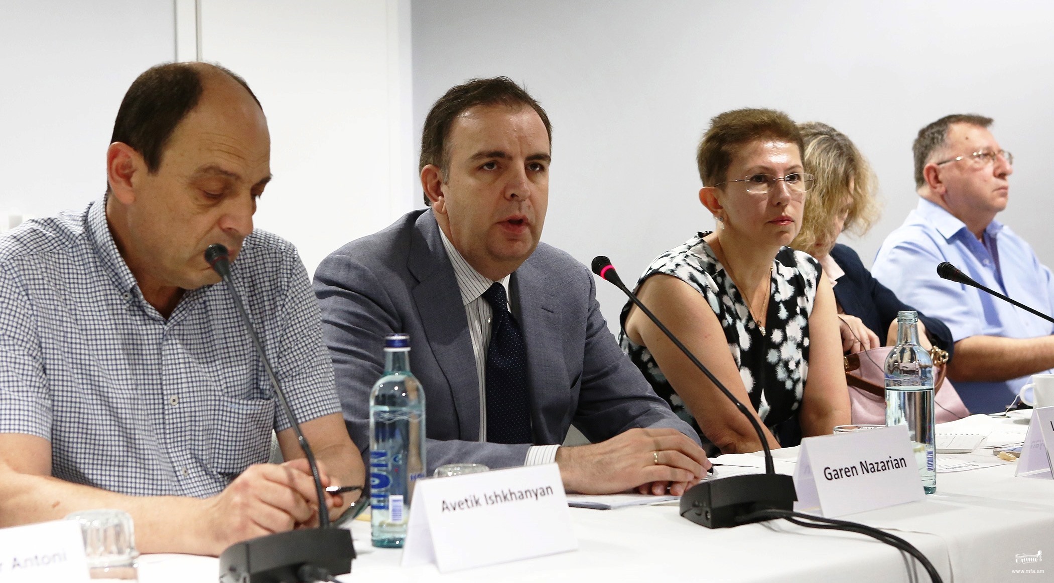 Deputy Foreign Minister Garen Nazarian participated in the public debate on the Armenia-EU relations