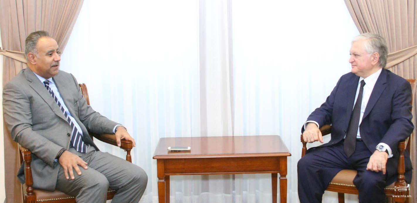 Министр иностранных дел принял посла Кувейта в Армении в связи с завершением миссии