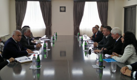Foreign Minister Edward Nalbandian received the members of German-Armenian Forum