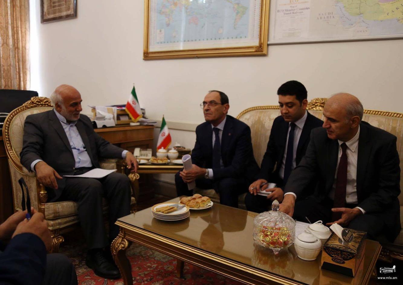 Политические консультации между МИД Армении и Ирана