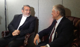 Эдвард Налбандян встретился с министром внутренних дел Ирана Абдулрезой Фазли