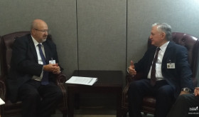 Эдвард Налбандян встретился с генеральным секретарем ОБСЕ Ламберто Заниером