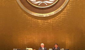 Edward Nalbandian chaired the United Nations General Assembly